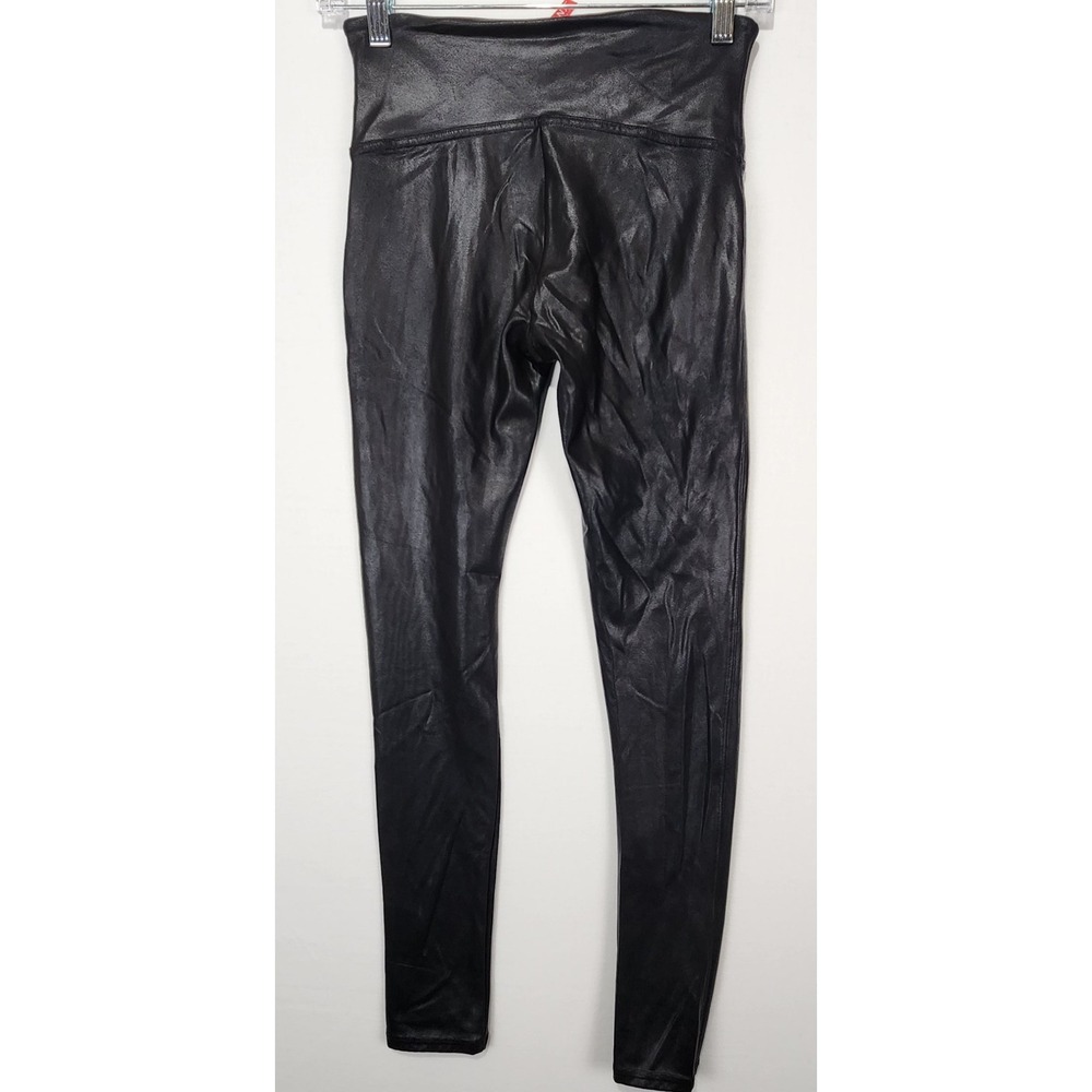Spanx Women's Sporty Workout Black Leggins Size M - Picture 8 of 8